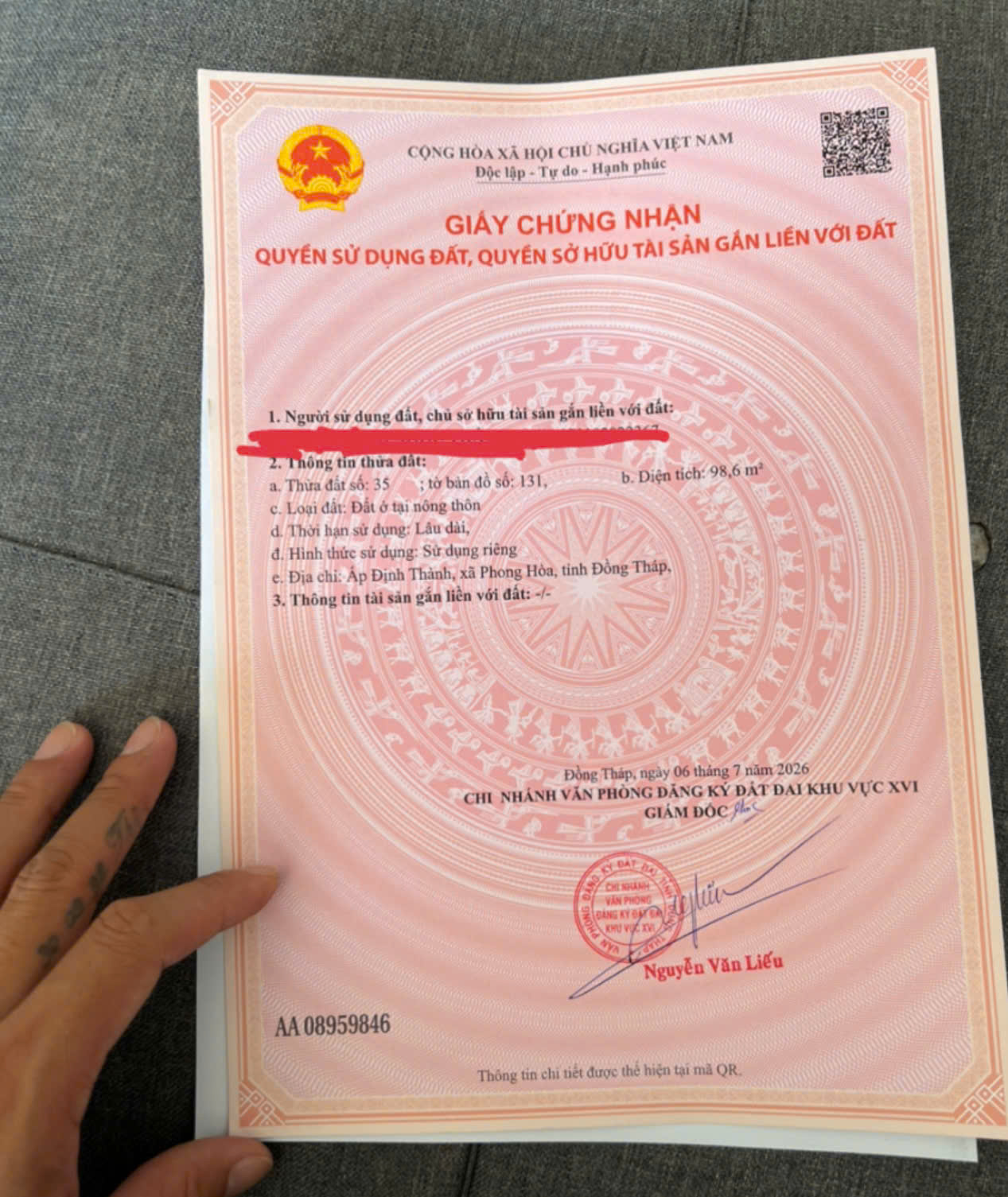 Đất nền cực đẹp tại cụm dân cư Định Hòa - Phong Hòa giá chỉ có 630 triệu-3