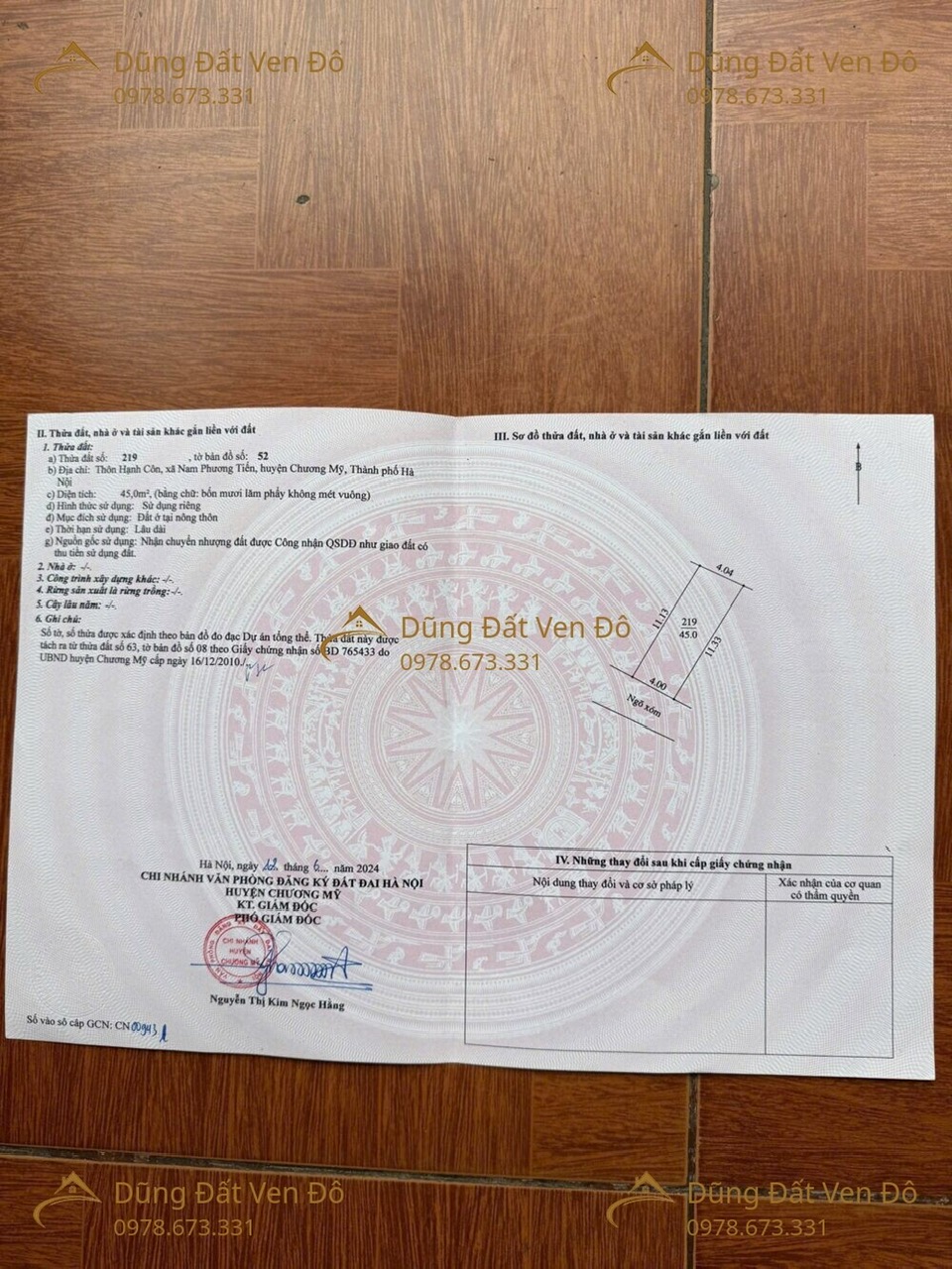 45M NAM PHƯƠNG TIẾN-CHƯƠNG MỸ-HÀ NỘI-1