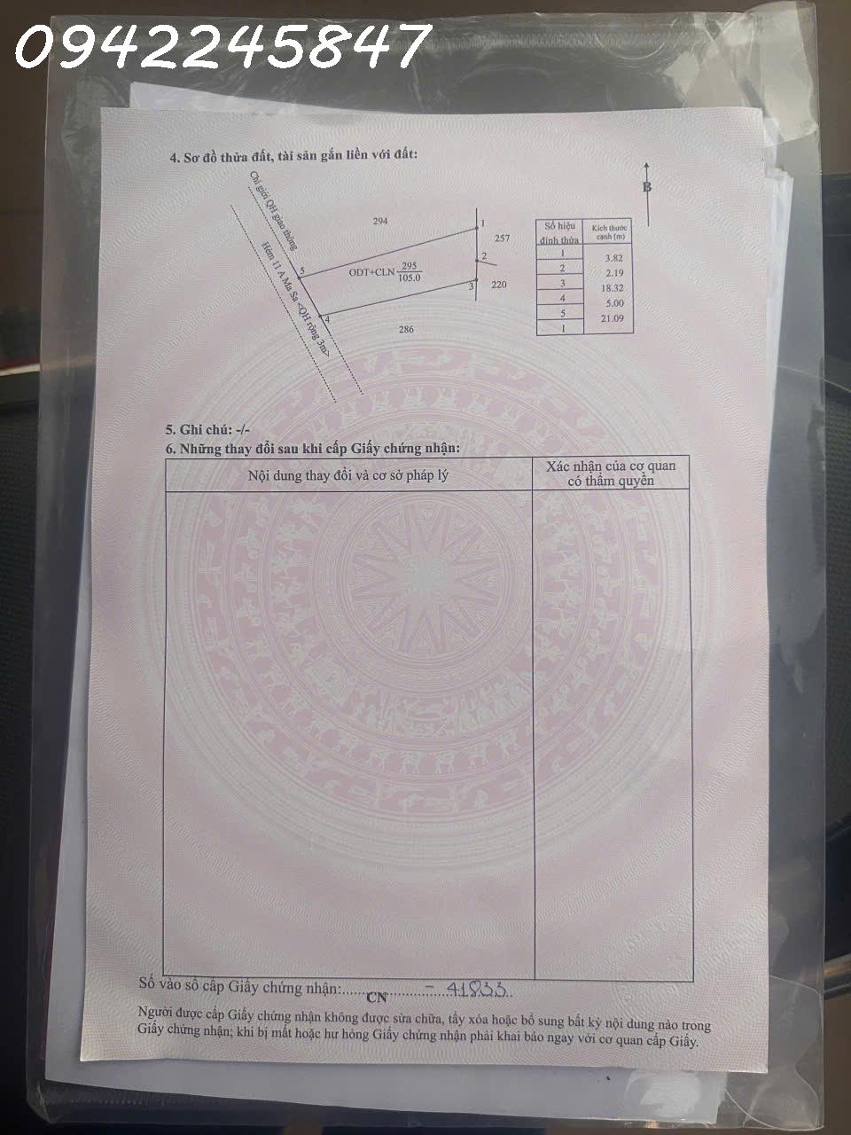 Bán lô đất siêu đẹp Nguyễn Công Trứ, Buôn Ma Thuột, Đắk Lắk, DT 105m2, giá đầu tư-3
