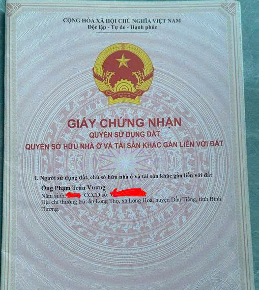 CHÍNH CHỦ BÁN ĐẤT MẶT TIỀN ĐT749 – XÃ LONG HÒA, HUYỆN DẦU TIẾNG, BÌNH DƯƠNG-1