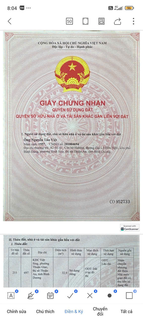 CHÍNH CHỦ BÁN ĐẤT KDC VIỆT SING – THUẬN AN, BÌNH DƯƠNG-4