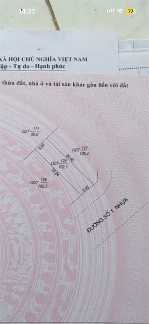 VỊ TRÍ ĐẸP - MẶT TIỀN - Chính Chủ Bán Đất Chợ Cái Sao, Phường Mỹ Thới, TP Long Xuyên, An Giang