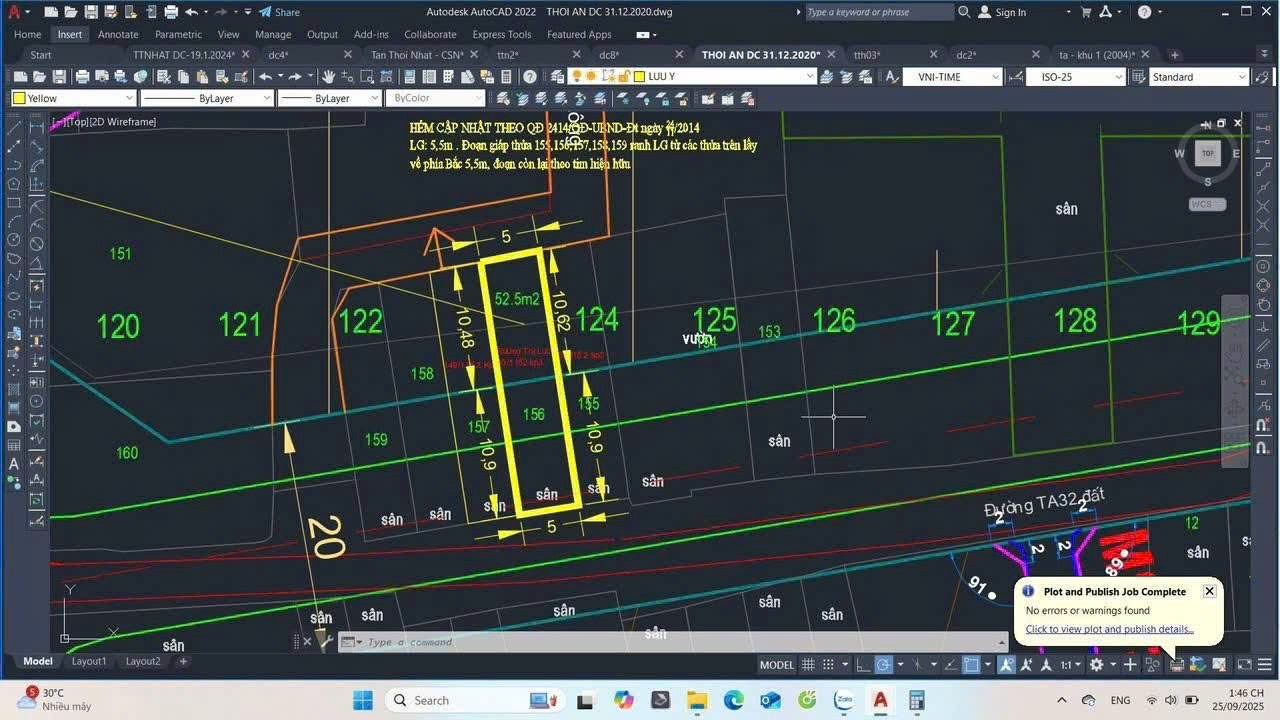 NHÀ (5x22) SHR MẶT TIỀN TA05, Q12 – GẦN LÊ VĂN KHƯƠNG CHỈ 6.2 TỶ