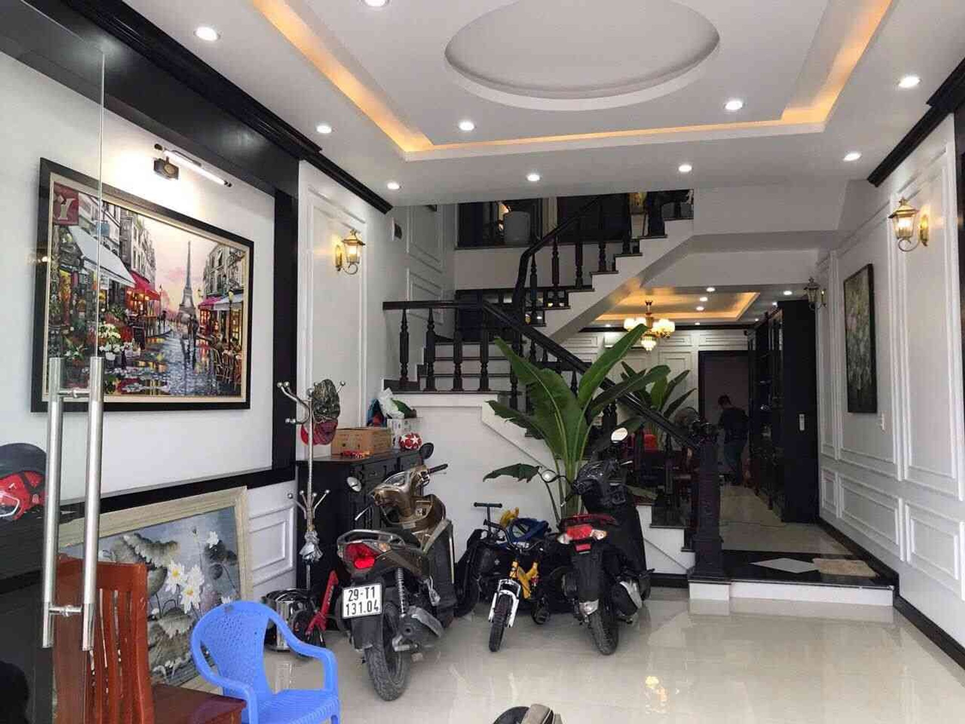 Nhà đẹp Trung Lực - Gara ô tô - Full Nội thất cao cấp