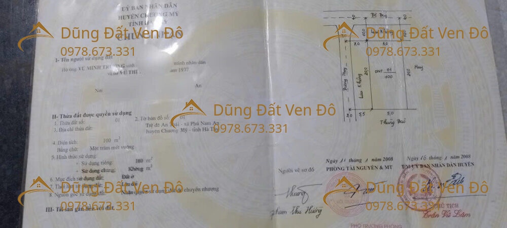 2 LÔ :100M PHÚ NAM AN-CHƯƠNG MỸ-HÀ NỘI-3