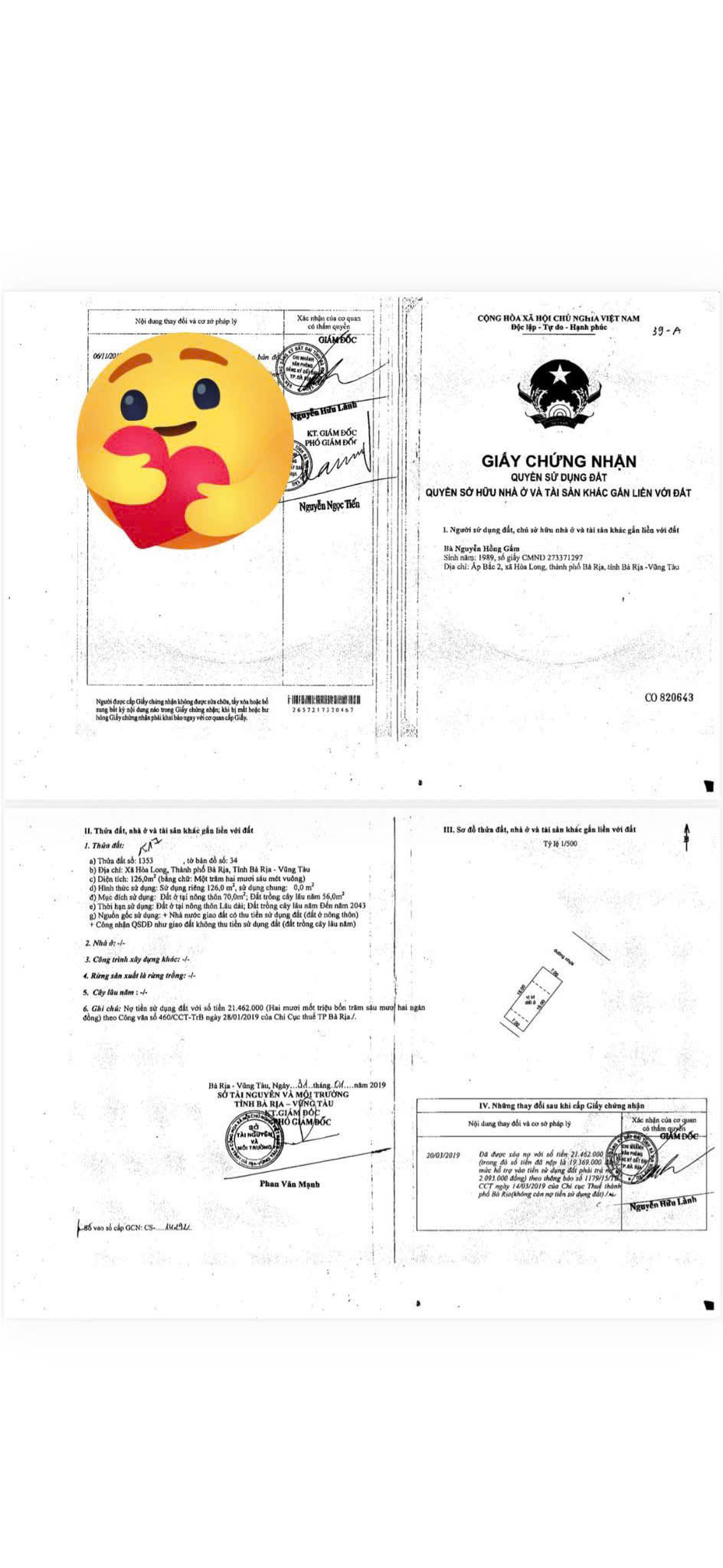 CHÍNH CHỦ BÁN GẤP LÔ ĐẤT – P. TAM LONG, TP. BÀ RỊA-3