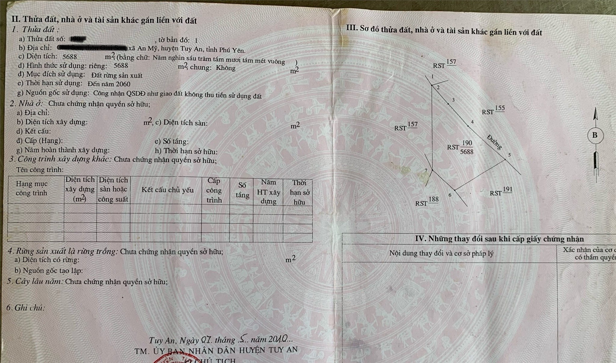ĐẤT ĐẸP - GIÁ TỐT - Chính Chủ Bán Đất ONT Đã Quy Hoạch Giai sơn, an mỹ, Xã An Mỹ, Tuy An, Phú Yên