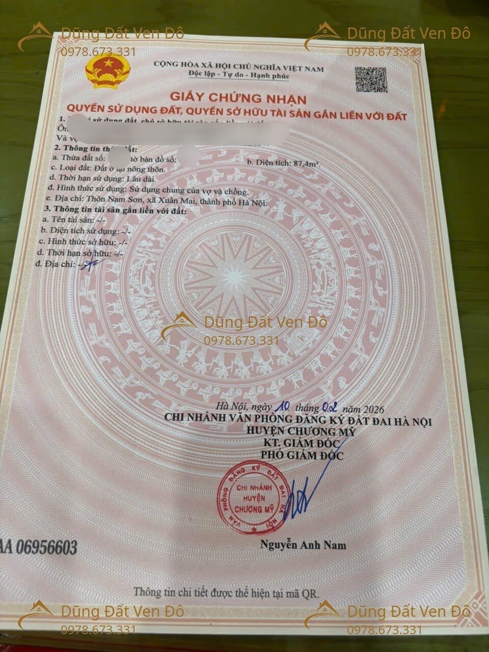 87,4M NAM PHƯƠNG TIẾN-CHƯƠNG MỸ-HÀ NỘI-3