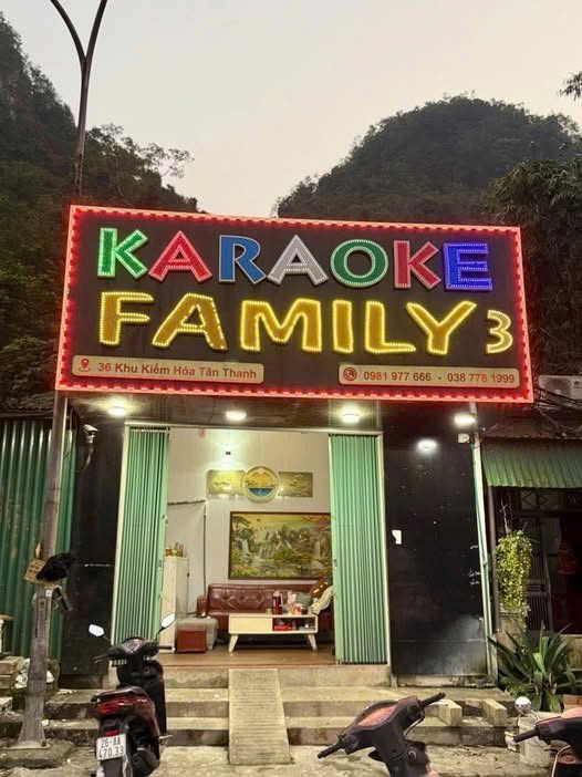 CẦN SANG NHƯỢNG QUÁN KARAOKE FAMIL 3 ĐANG HOẠT ĐỘNG TỐT Địa chỉ: 68 Khu Kiểm Hoá – Tân Thanh, Lạng Sơn