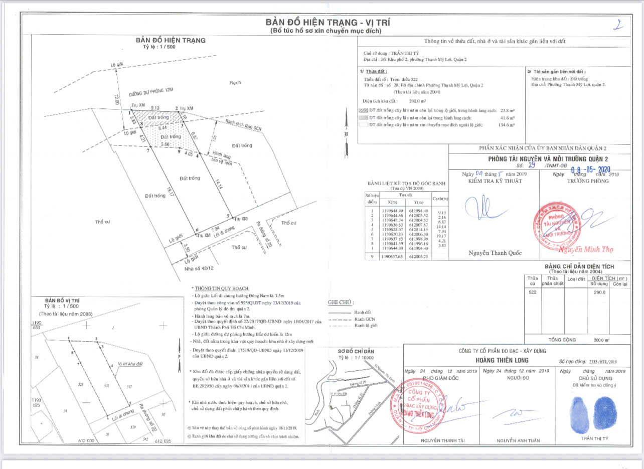 Cần Bán Lô Đất Ô Tô Tận Đất P. Cát Lái TP. Thủ Đức - DT 200m2 (Sổ Hồng Chính Chủ) Giá 6.8 Tỷ TL-4