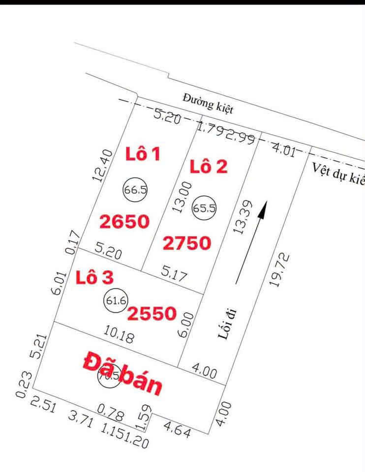 Bán cụm đất kiệt 65 Phạm Như Xương - Gần Bệnh Viện Đa Khoa Liên Chiểu