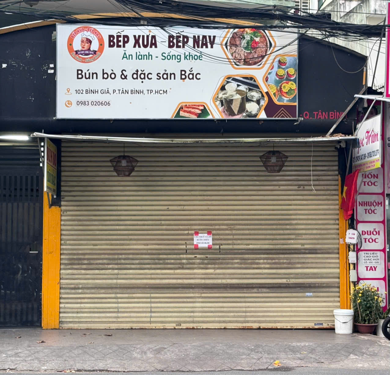 SANG NHƯỢNG QUÁN BÚN BÒ – MẶT TIỀN ĐẸP TẠI TÂN BÌNH - TP HỒ CHÍ MINH