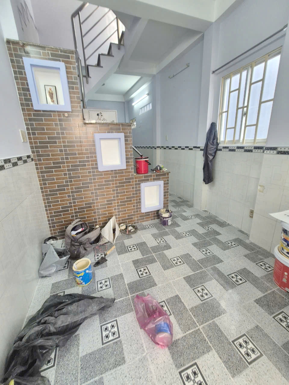 Nhà 2lầu/ST hẻm Hưng Phú P9Q8 P.Chánh Hưng