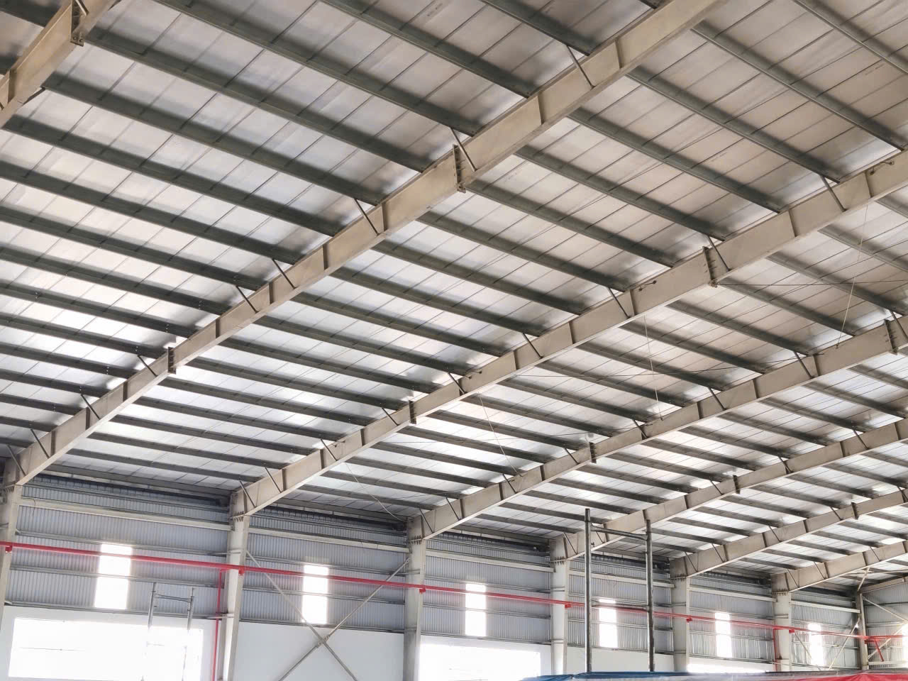 XT186 cho thuê nhà xưởng, kho chứa lưu hàng tại KCN long khánh, khung thép zamil