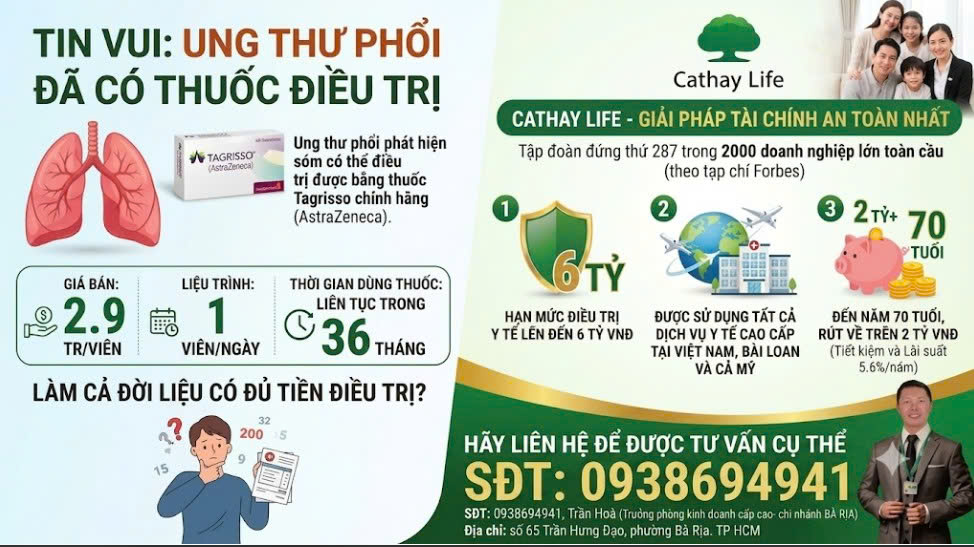 TIN VUI CHO NGƯỜI QUAN TÂM SỨC KHỎE PHỔI
