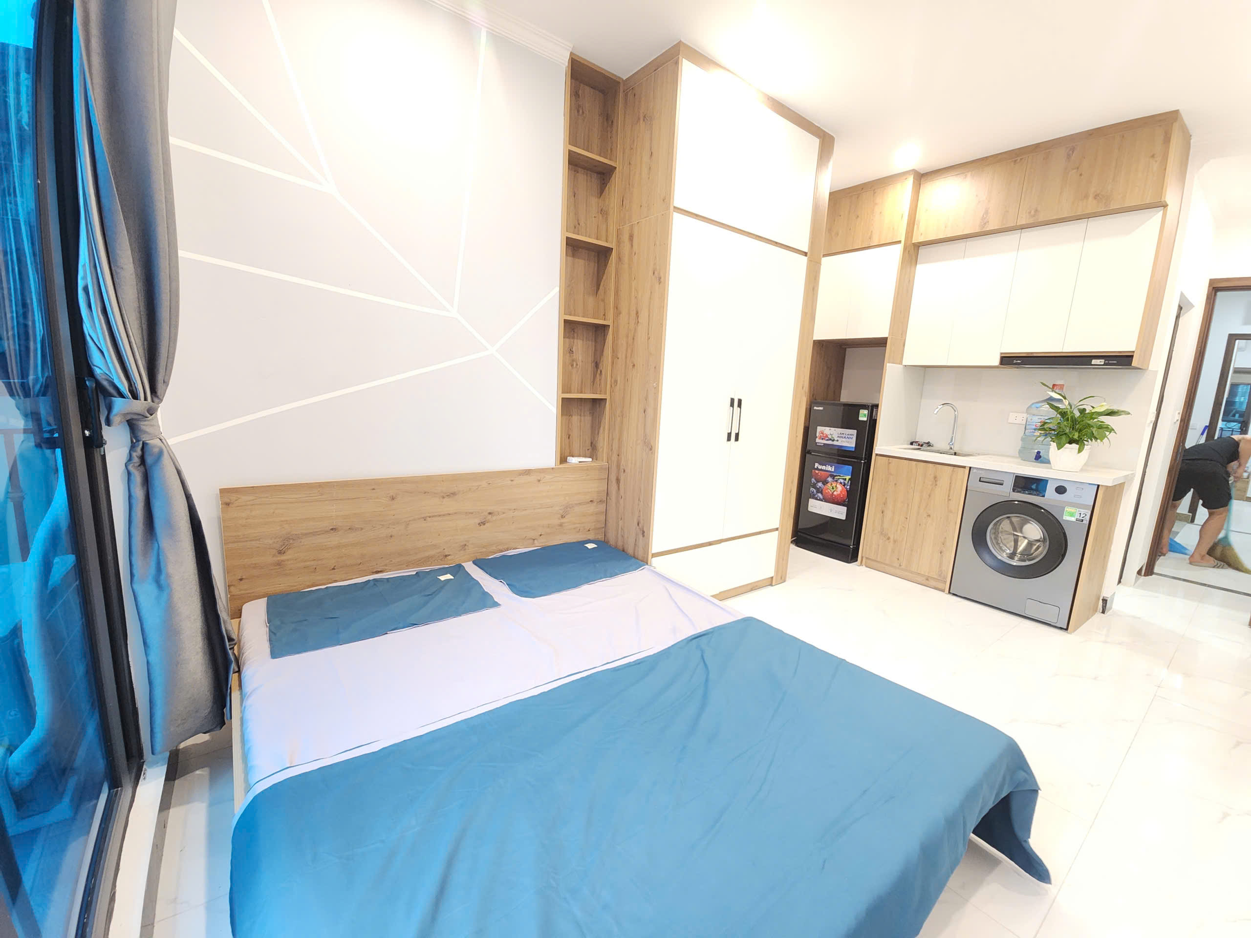 Cho Thuê Ccmn Cực đẹp ban công thoáng Ngõ 162 Khương Trung, Thanh Xuân-3