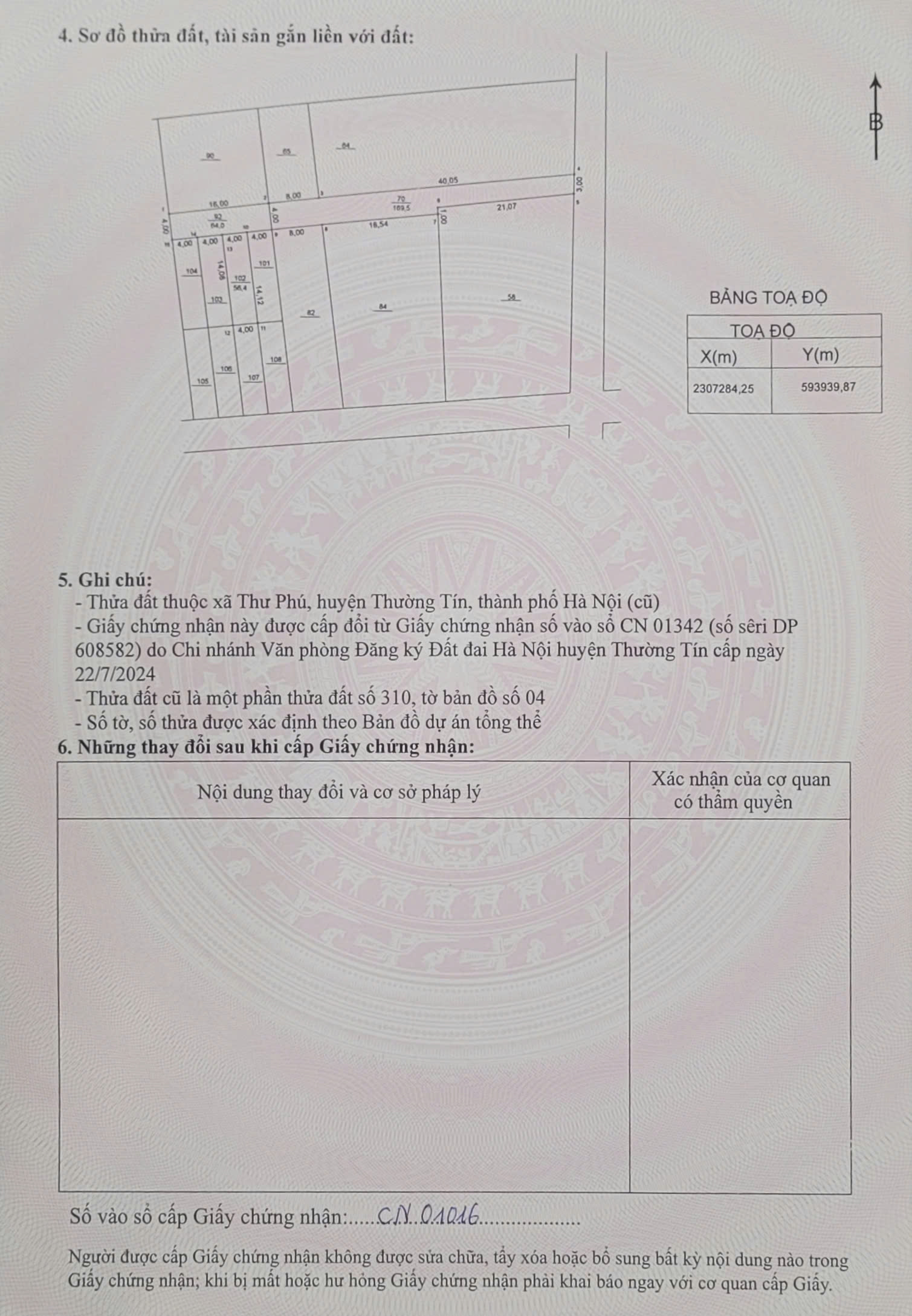 CHÍNH CHỦ CẦN TIỀN BÁN GẤP ĐẤT THƯ DƯƠNG - CHƯƠNG DƯƠNG (XÃ THƯ PHÚ, HUYỆN THƯỜNG TÍN, HÀ NỘI CŨ)-4