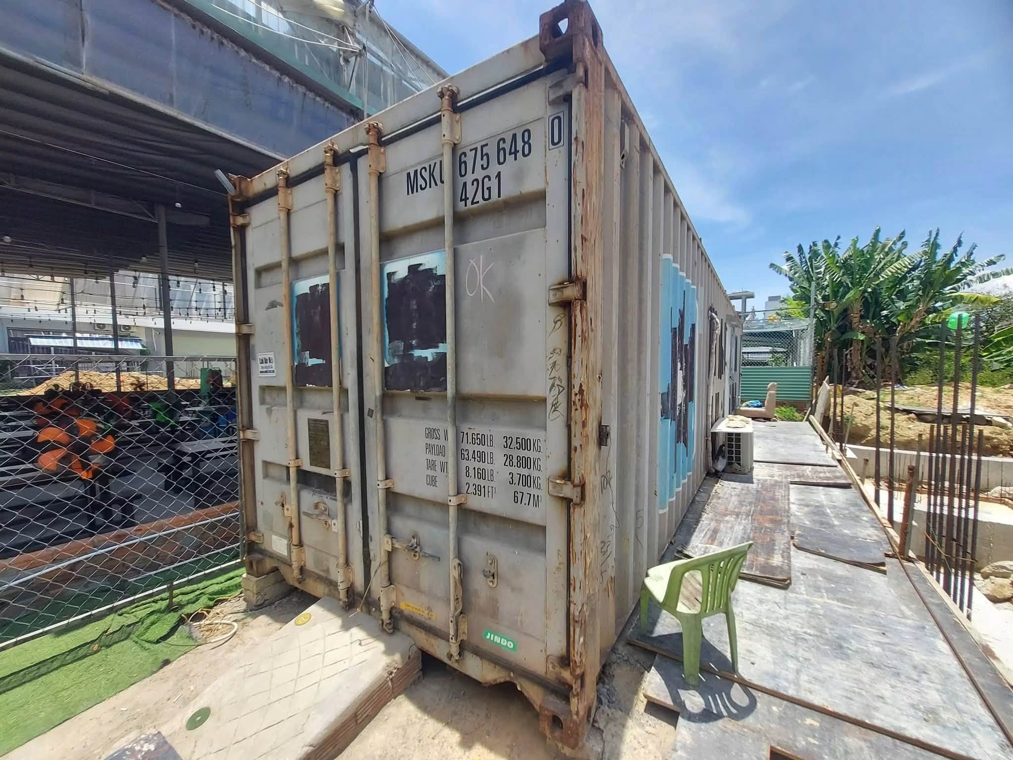 🔴💥BÁN CONTAINER 40FT CẢI TẠO – PHÙ HỢP LÀM NHÀ Ở & VĂN PHÒNG-3