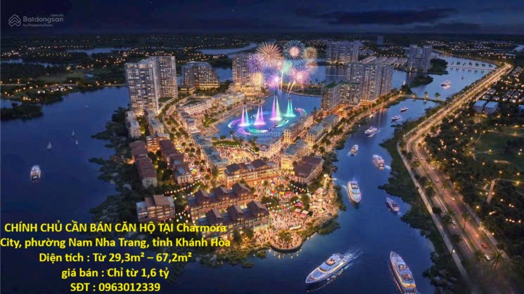 CĂN HỘ ĐẸP – GIÁ TỐT – CHÍNH CHỦ CẦN BÁN CĂN HỘ TẠI Charmora City, phường Nam Nha Trang, tỉnh Khánh Hòa