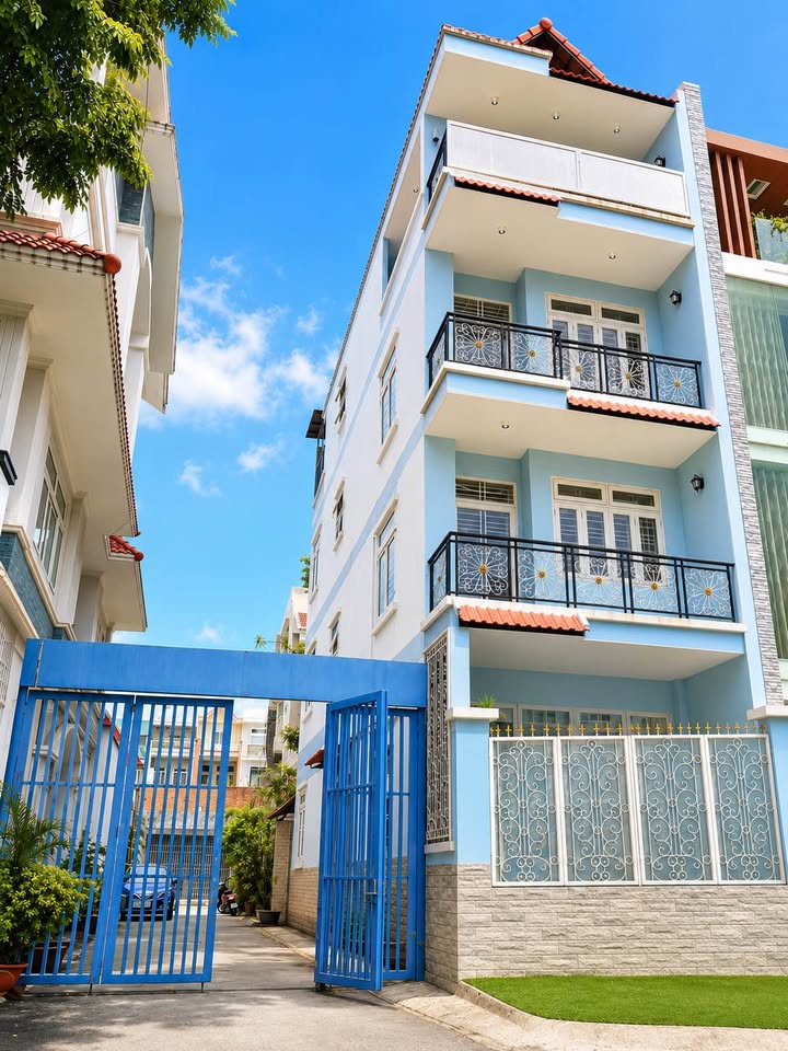LÔ GÓC GÒ DẦU – VIEW CÔNG VIÊN – ĐƯỜNG 8M THÔNG – 4 TẦNG 74M² NGANG 4.5 CHỈ 11