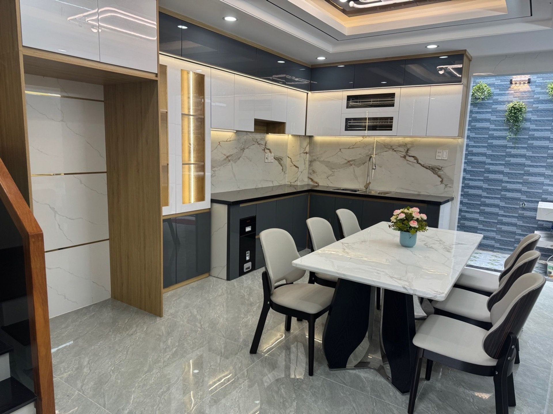 HXH NHÀ   ĐẸP 4 TẦNG -  ĐẸP LUNG LINH - THANG MÁY XỊN SÒ GIÁ CHỈ 8.2 TỶ-4