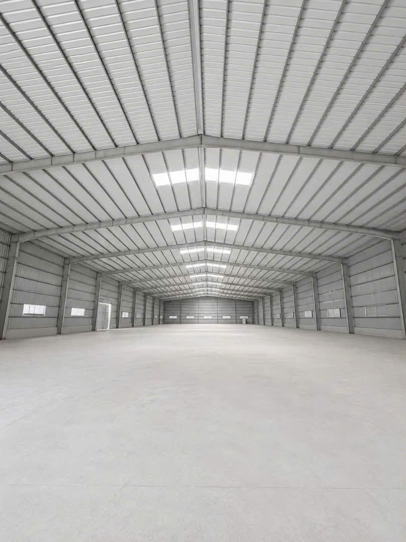 XN418 cho thuê xưởng sản xuất linh hoạt ngành nghề, khung thép kiên cố sẵn xưởng