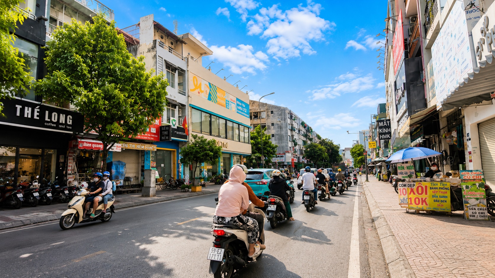 Cho thuê Nhà 2 Mặt Tiền Gò Dầu 68m² - 3TẦNG - CẠNH NGÃ TƯ-KHU THƯƠNG HIỆU
