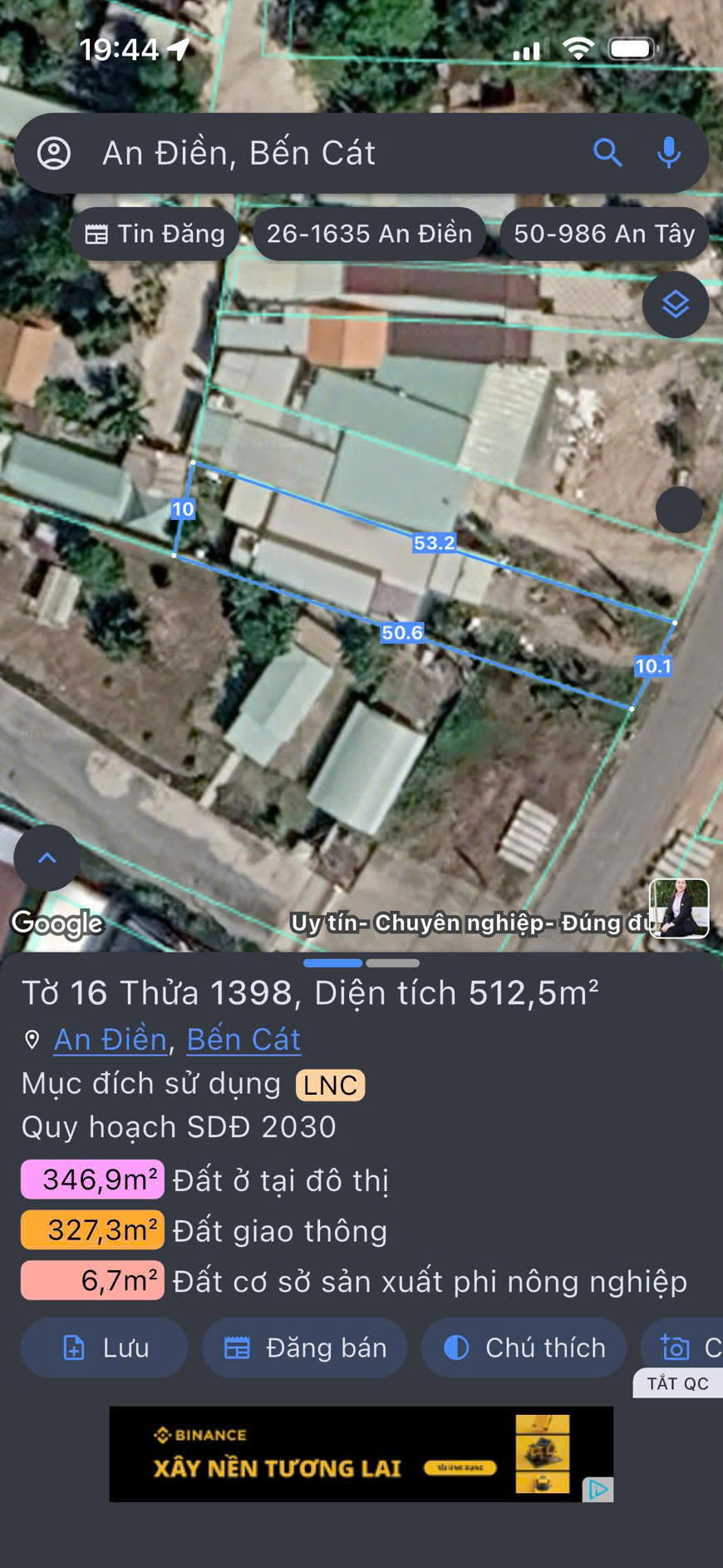 BÁN ĐẤT MẶT TIỀN ĐT748 – GẦN VÒNG XOAY AN ĐIỀN – DIỆN TÍCH LỚN, GIÁ TỐT