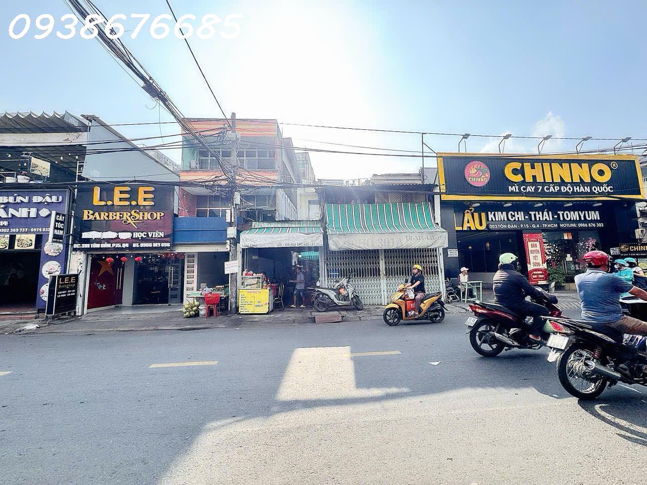HIẾM DT SIÊU KHỦNG HƠN 400M2 FULL THỔ- BÁN NHÀ 5 TẦNG MẶT TIỀN KD Đ.TÔN ĐẢN, QUẬN 4- DÒNG TIỀN HƠN 100TR/TH- 0938676685 GIANG GIANG GẶP CHÍNH CHỦ