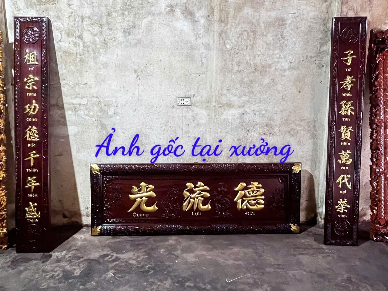 ĐỒ GỖ THƯ QUỲNH Chuyên TRANH GỖ CHỮ PHONG THỦY – ĐẸP- SANG TRỌNG- Ý NGHĨA Gần Sân Vận Động Yên Ninh