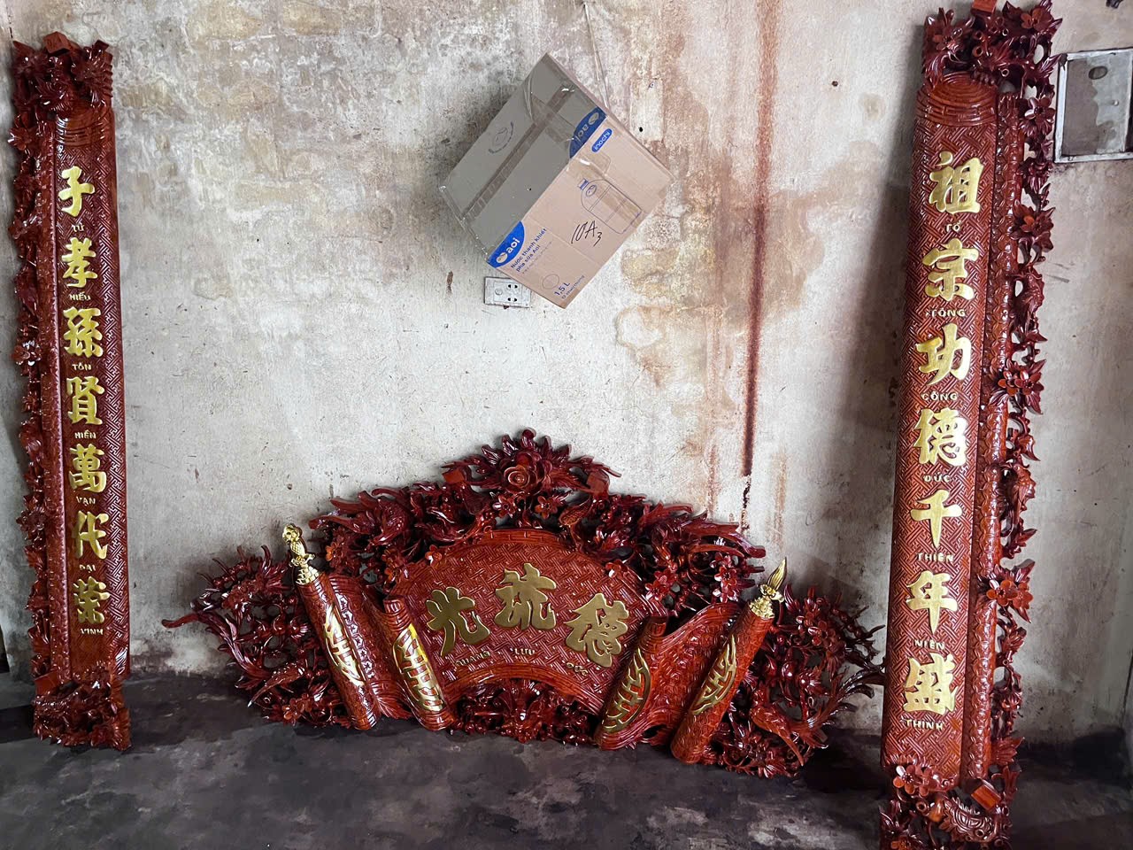 ĐỒ GỖ THƯ QUỲNH Chuyên TRANH GỖ CHỮ PHONG THỦY – ĐẸP- SANG TRỌNG- Ý NGHĨA Gần Sân Vận Động Yên Ninh