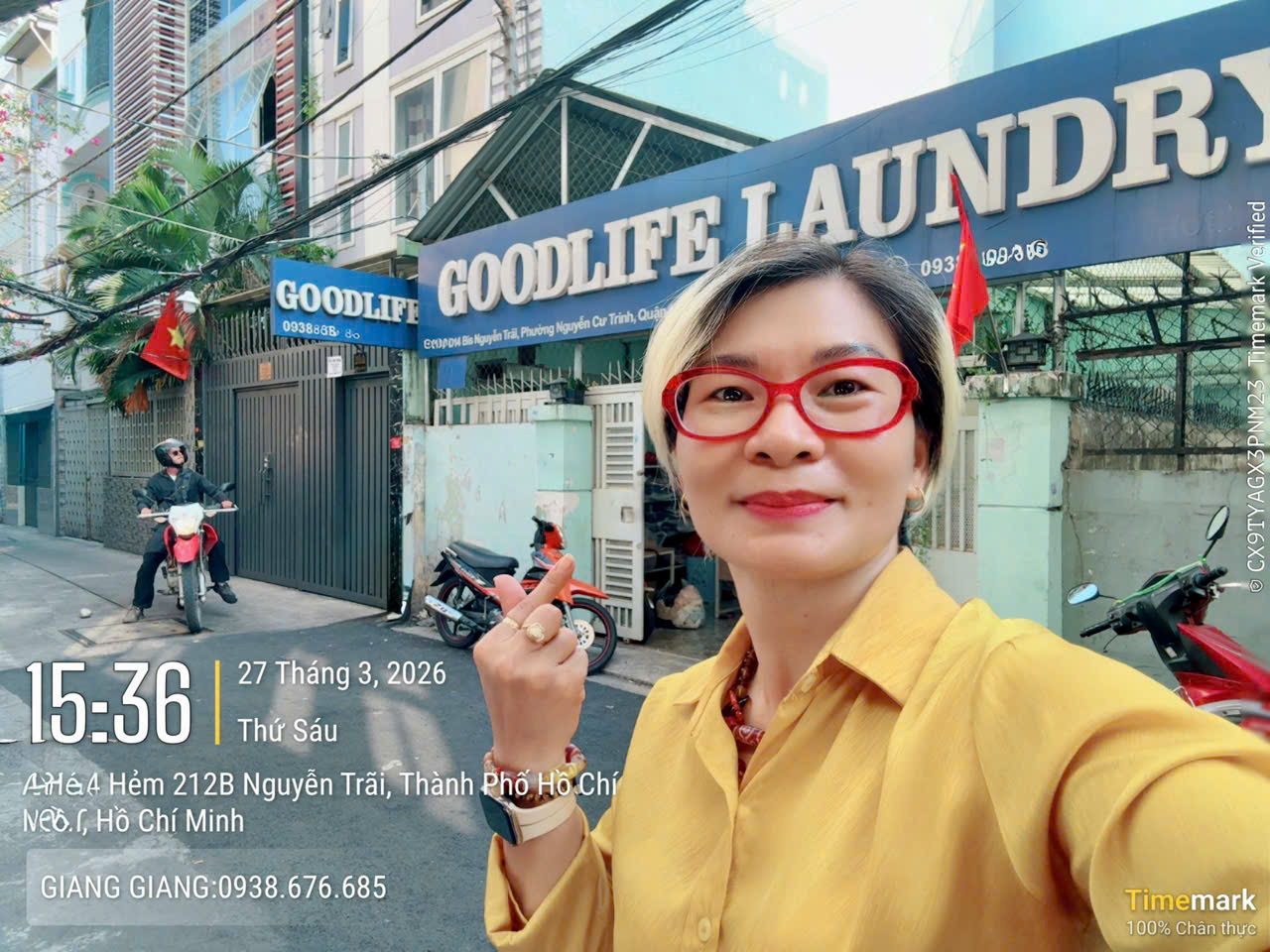 BÁN NHÀ 2 TẦNG GOODLIFE LAUNDRY MẶT TIỀN HXH 6M Đ.NGUYỄN TRÃI, P.NGUYỄN CƯ TRINH, QUẬN 1- NGANG LỚN 6M*11,75M- CHỦ 1 ĐỜI XƯA CHÀO CHỈ 19,6T- 0938676685 GIANG GIANG
