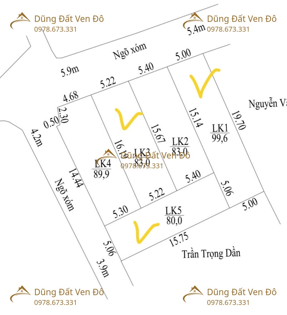 3 LÔ 99,6M VÀ 83M VÀ 80M ĐÔNG SƠN-CHƯƠNG MỸ-HÀ NỘI-3
