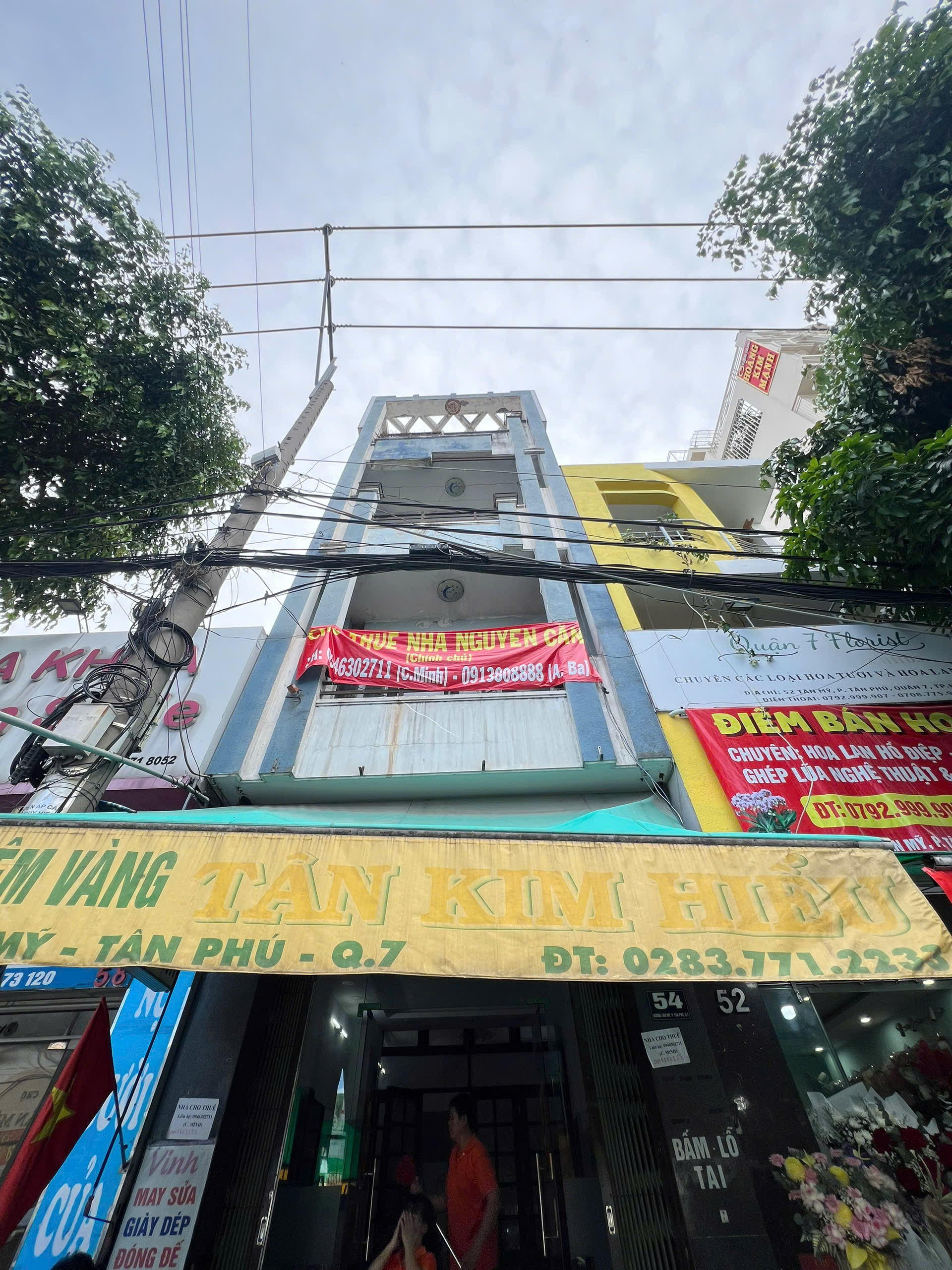 CHO THUÊ NHÀ NGUYÊN CĂN ĐỐI DIỆN CHỢ TÂN MỸ – VỊ TRÍ VÀNG KINH DOANH TẠI QUẬN 7