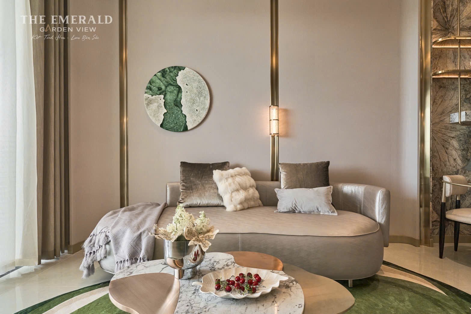 Chỉ từ 7 triệu/tháng, bạn đã sở hữu căn hộ 67m² – view hồ bơi đẹp THE EMERALD GARDEN VIEW