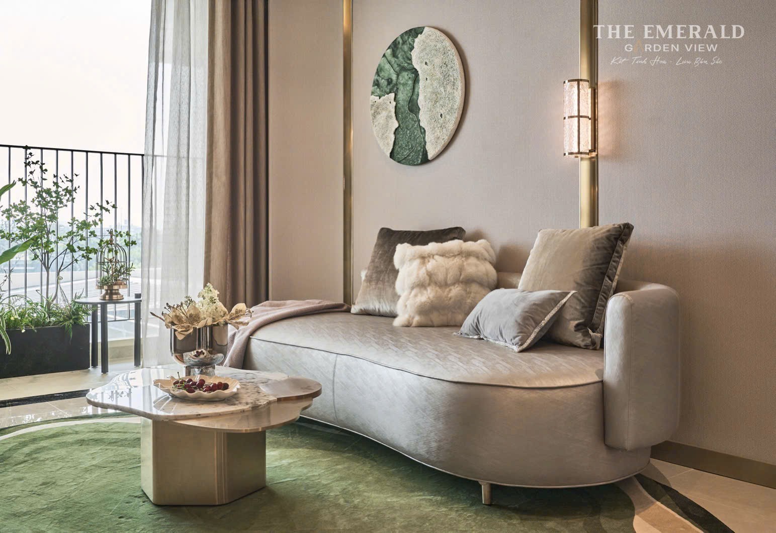 Chỉ từ 7 triệu/tháng, bạn đã sở hữu căn hộ 67m² – view hồ bơi đẹp THE EMERALD GARDEN VIEW