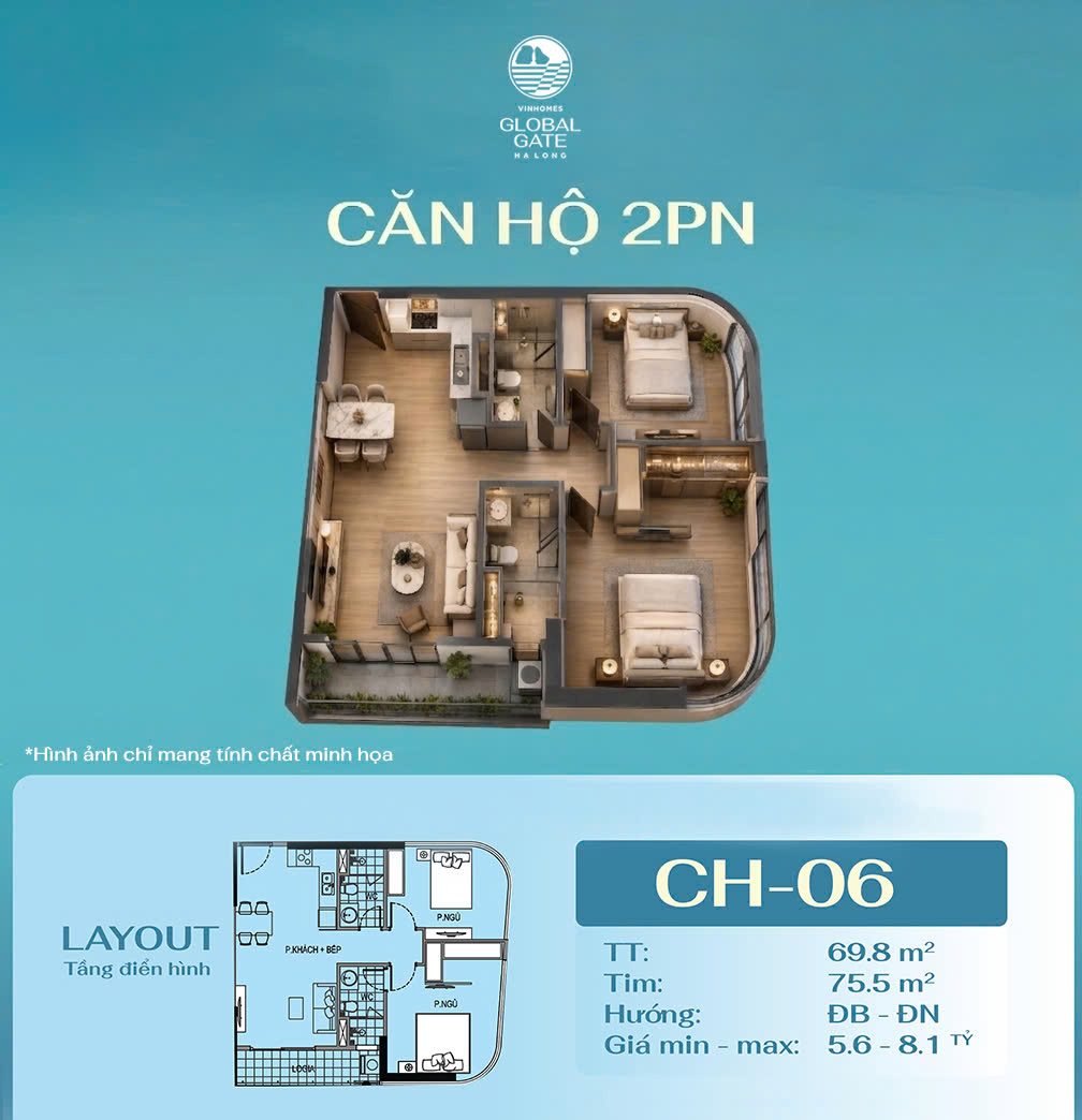 RA MẮT QUỸ CĂN ĐẮT GIÁ NHẤT TÒA G2 – CĂN 2PN GÓC VIEW SÂN GOLF & VỊNH DI SẢN!
