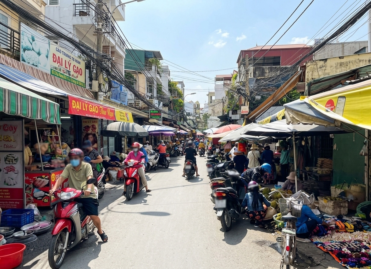 H2798* M.Tiền LÝ THƯỜNG KIỆT BUÔN BÁN SẦM UẤT CHỢ GÒ VẤP - GIÁ 2X TỶ