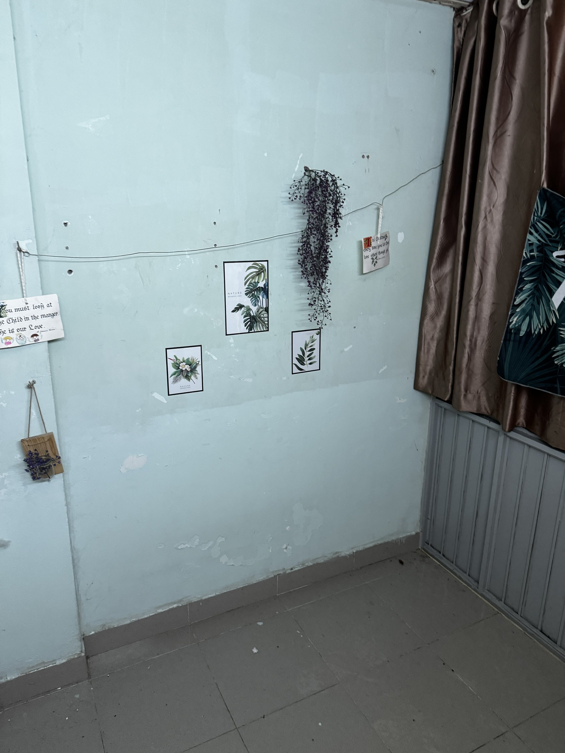 CHO THUÊ PHÒNG TRỌ GIÁ RẺ  ƯU TIÊN CHO NAM – PHƯỜNG 9, TÂN PHÚ, TP.HCM