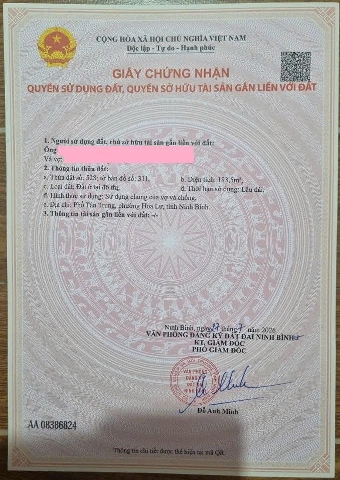 Bán Nhà 3 Tầng – Cách Phố Cổ Hoa Lư Chỉ 100m - Vị Trí Đẹp, Tiềm Năng Kinh Doanh-1