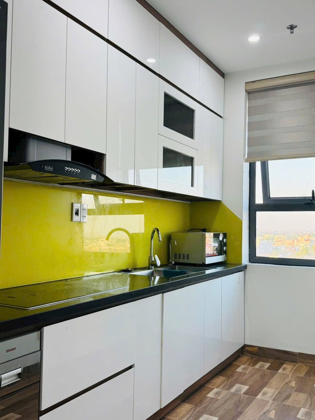 Cho thuê căn 2 ngủ, 2 vệ sinh chung cư Trần Hưng Đạo, TP Hải Dương, 68m2, căn góc, giá tốt-3