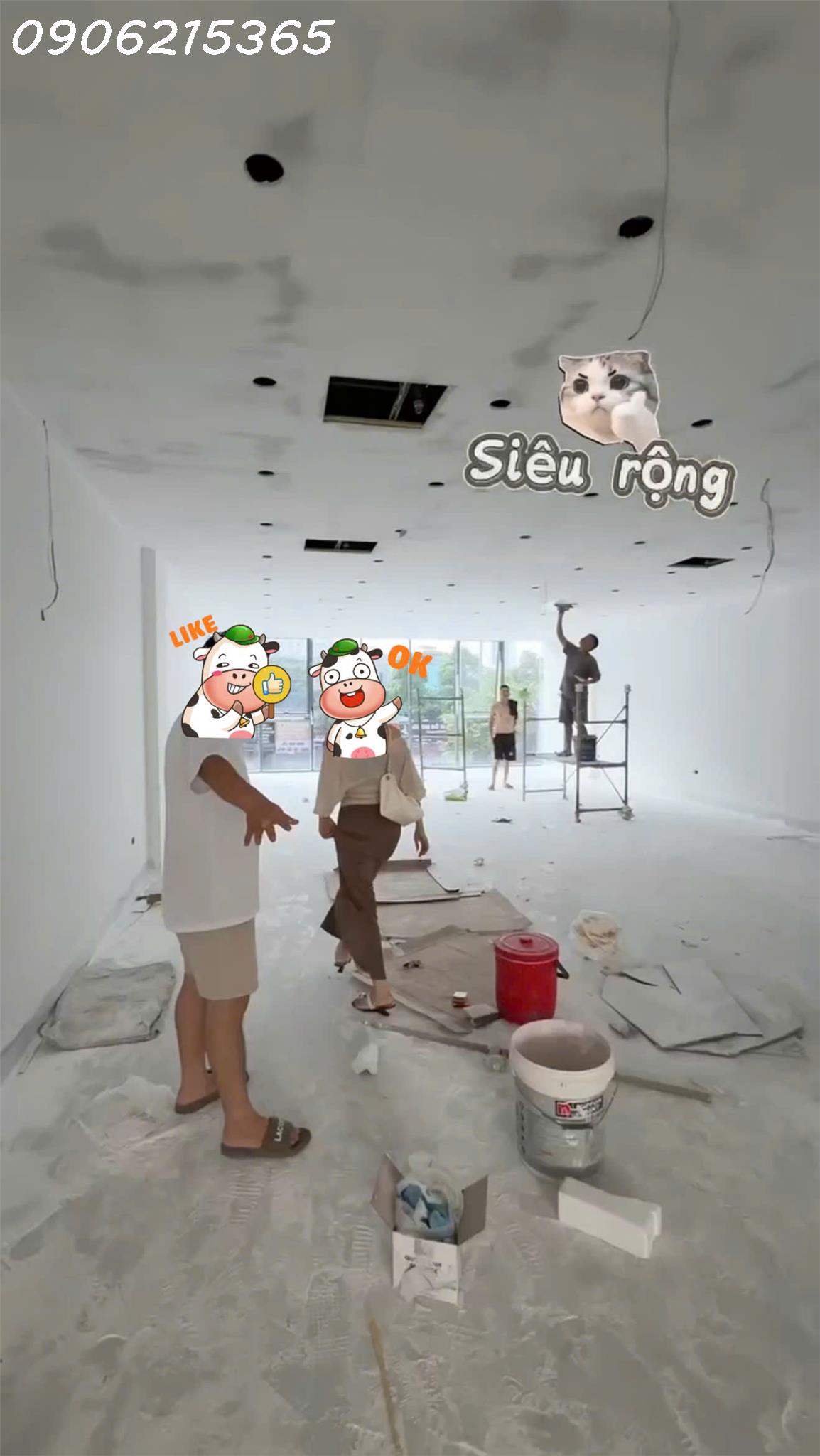Cho thuê nhà mặt phố Quang Trung – Hà Đông  2 mặt tiền Tổng DT Sàn 460m2Showroom, ngân hàng, F&B Giá Từ 130 triệu/tháng, liên hệ 0906215365