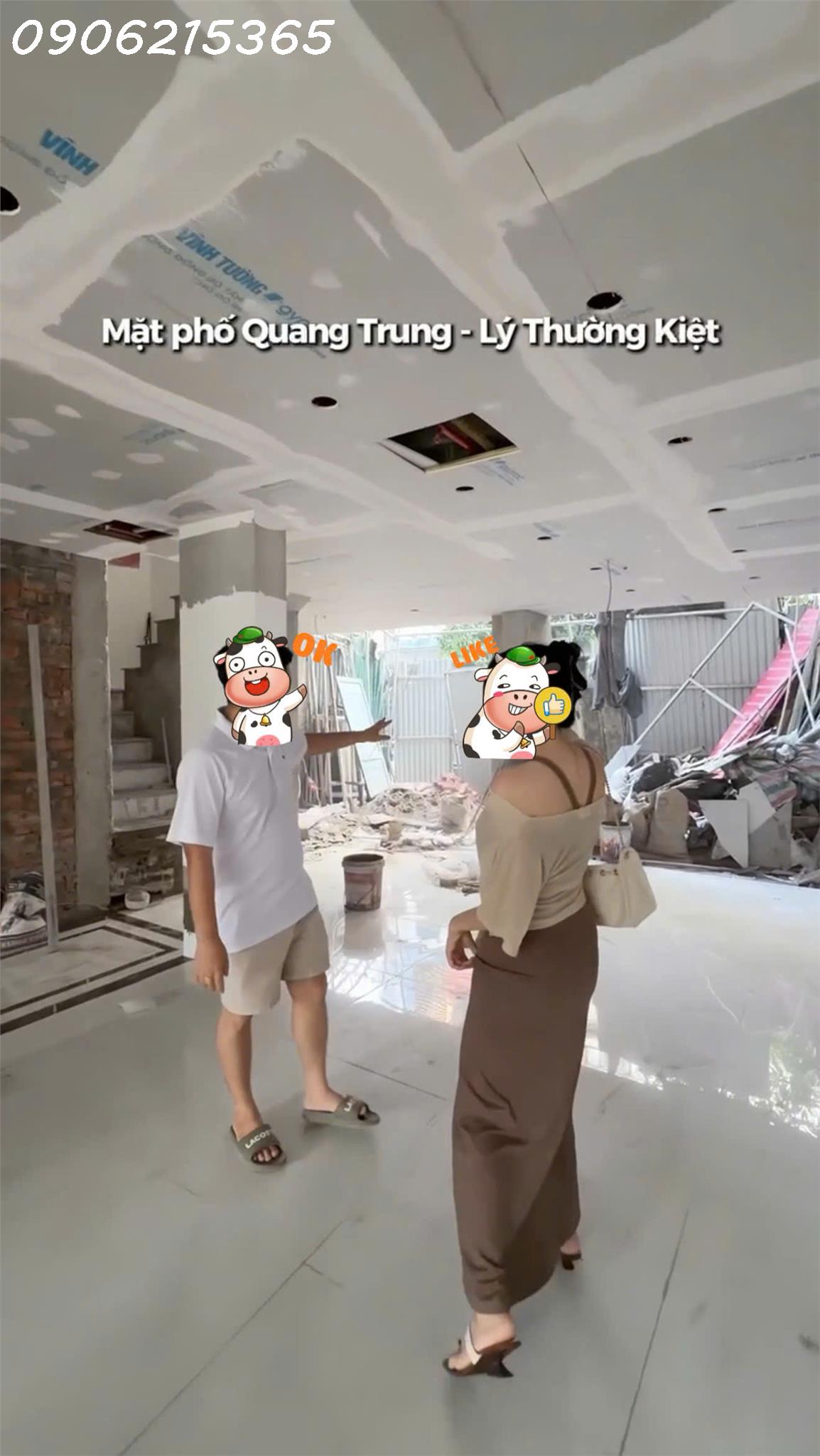 Cho thuê nhà mặt phố Quang Trung – Hà Đông  2 mặt tiền Tổng DT Sàn 460m2Showroom, ngân hàng, F&B Giá Từ 130 triệu/tháng, liên hệ 0906215365-3