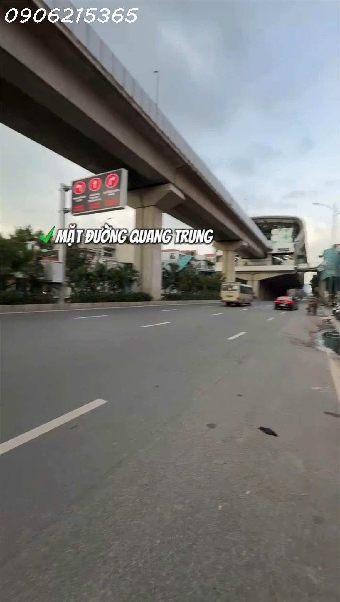 Cho thuê nhà mặt phố Quang Trung – Hà Đông  2 mặt tiền Tổng DT Sàn 460m2Showroom, ngân hàng, F&B Giá Từ 130 triệu/tháng, liên hệ 0906215365-4