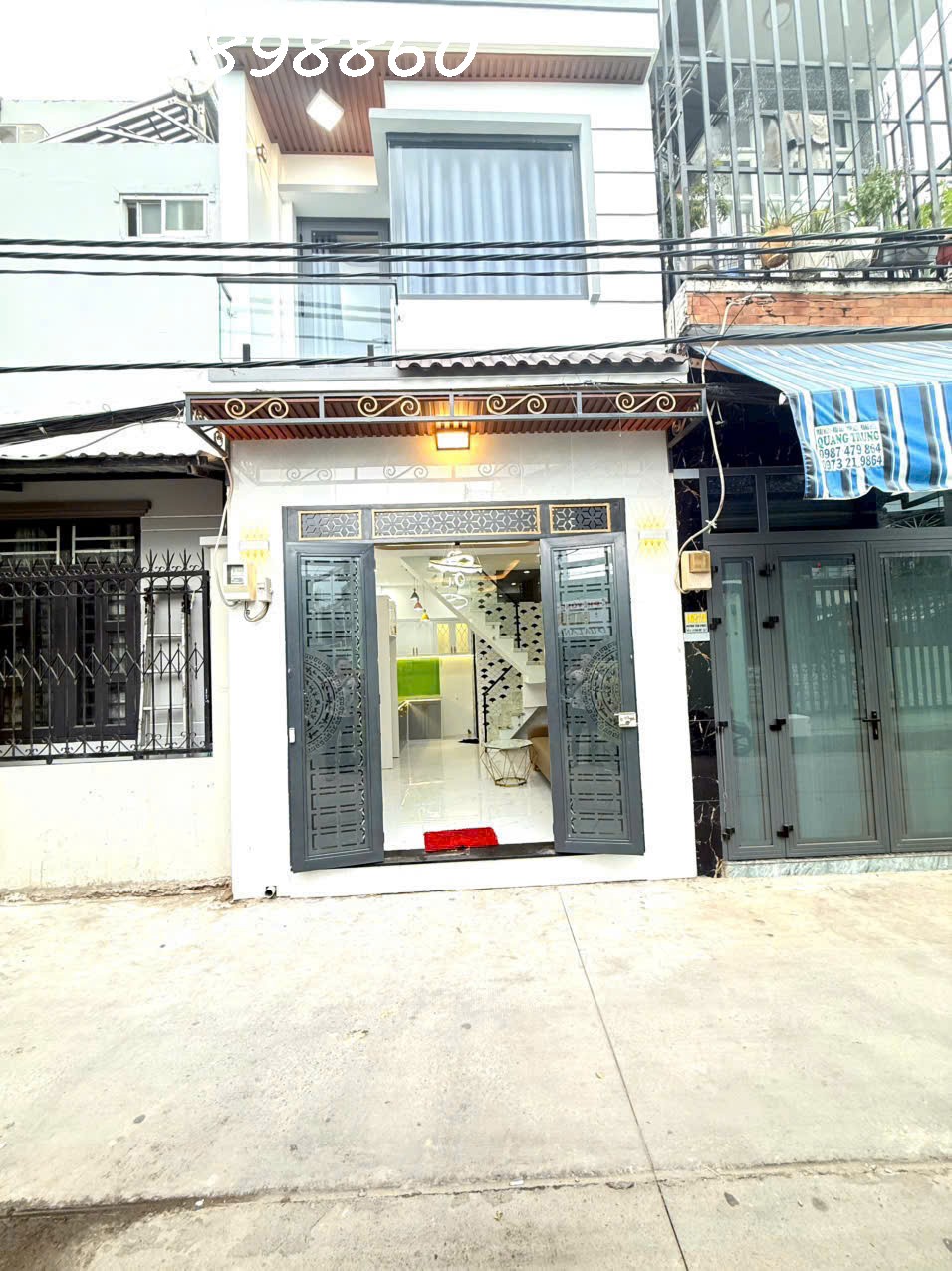 BÁN NHÀ MỚI 1 LẦU – HẺM XE HƠI 1627 HUỲNH TẤN PHÁT, P. PHÚ THUẬN, TP.HCM