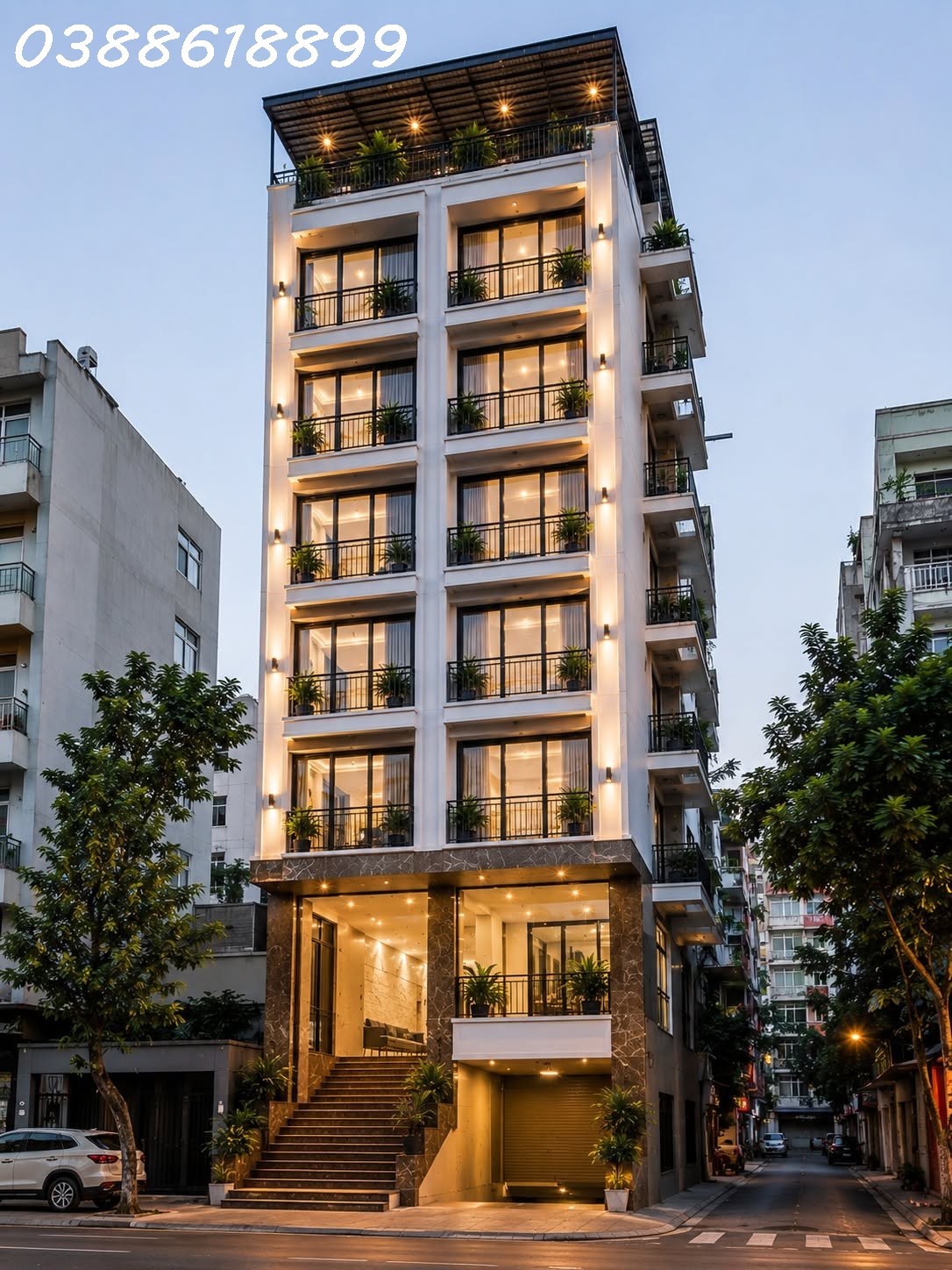BÁN APARTMENT NGUYỄN XIỂN - THANH XUÂN - Ô TÔ TRÁNH - DT 200 TRIỆU/THÁNG - 100M² - 8 TẦNG - MT 6M - 45 TỶ