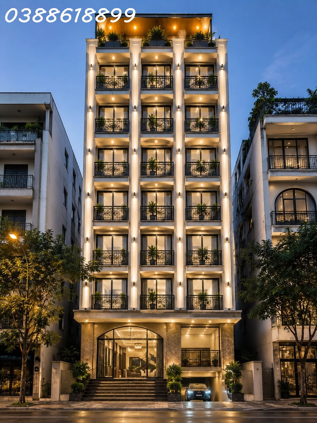 BÁN TÒA APARTMENT HOÀNG HOA THÁM - BA ĐÌNH - 3 MẶT THOÁNG - 37 PHÒNG - DÒNG TIỀN 250 TRIỆU/THÁNG - 110M² - 10 TẦNG - MT 8.6M - 36.8 TỶ