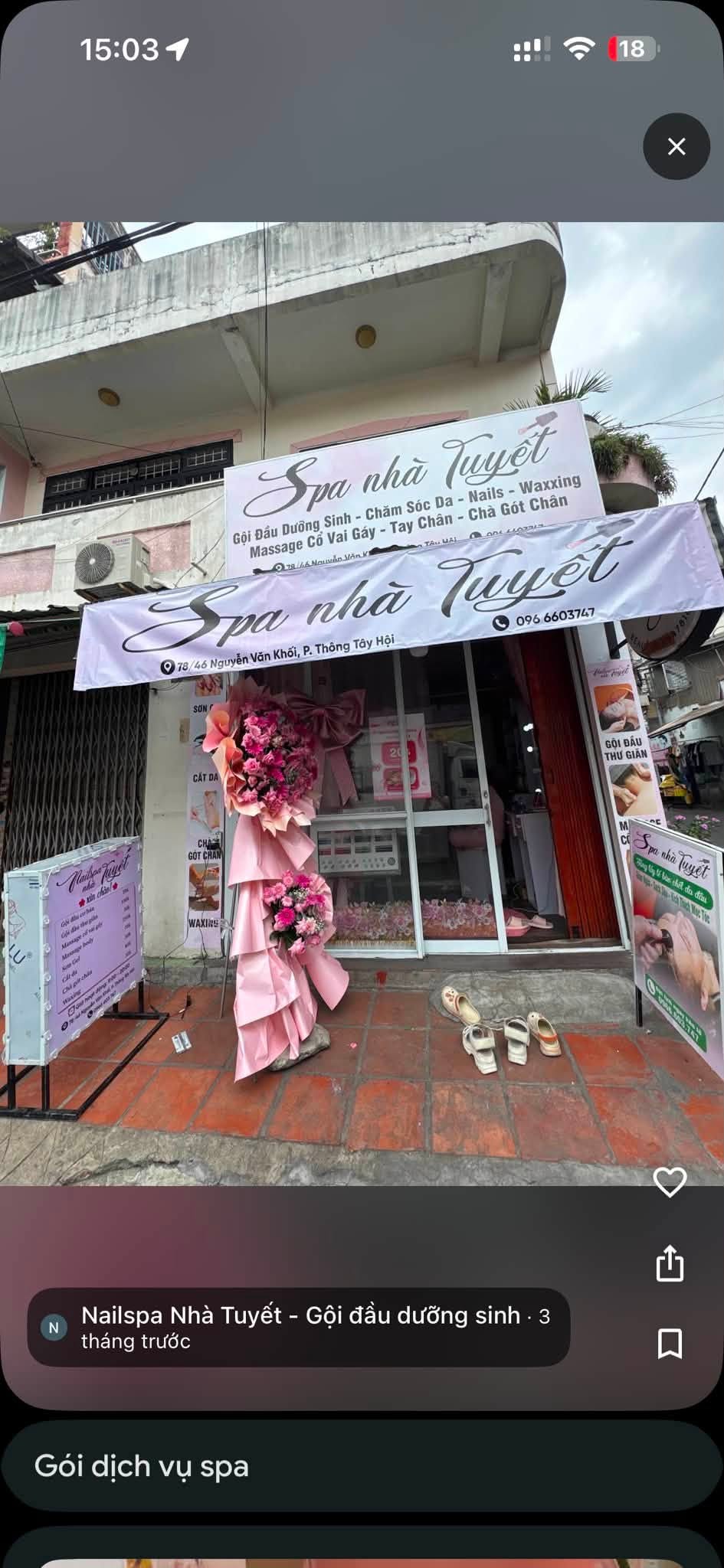 DO MỞ RỘNG QUY MÔ NÊN EM SANG MẶT BẰNG MỘT TIỆM NAIL VÀ MỘT TIỆM SPA NHỎ TẠI HỒ CHÍ MINH