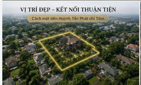 BIỆT THỰ VƯỜN 1.500m² HUỲNH TẤN PHÁT PHÚ XUÂN NHÀ BÈ  – CHỈ 51,3 TỶ-4