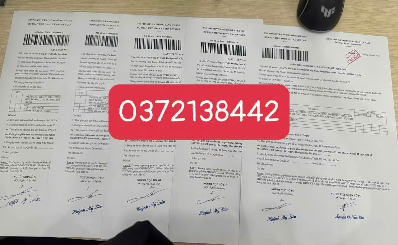 Dịch vụ pháp lý nhà đất uy tín tại HCM - Hoàn công, tách thửa, đo đạc, xin phép xây dựng trọn gói